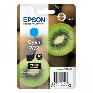 Tinteiro Epson Original Singlepack Cyan 202 Claria Premium Ink